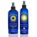 Solar Recover After Sun Moisturizing Spray + Hair Detangler Combo - 12oz Hydrating Facial and Body Mist for Sunburn Relief + 8oz All Natural Leave-In Conditioner