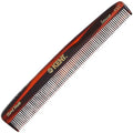 Kent F3T Tortoiseshell Fine Tooth Comb - Hair Parting and Straightening Comb for Men's & Women's Dandruff Remover, Saw Cut and Hand Polished Made in England