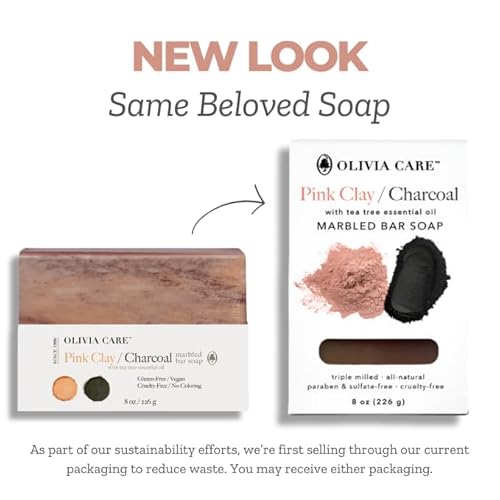 Vivo Per Lei Dead Sea Soap Bar - Face Soap for Women - Contains Dead Sea Salt, Charcoal - 3.17 Oz - Pack of 1
