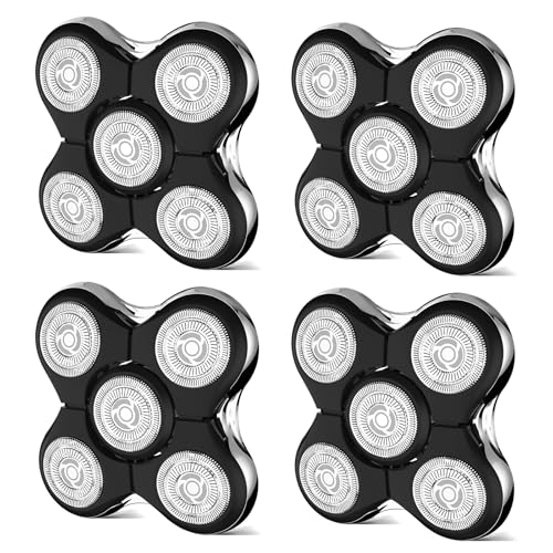 Replacement Head Compatible with Remington Balder Pro Head, Compatible with Remington Electric Shaver Model SPR-XR7000 (4 Pcs)