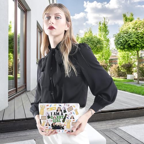 WCGXKO Tv show Gift Tv Show Cosmetic Make Up Bag Gift (I AM A DE)