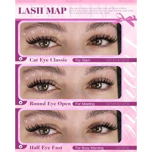 Manga Lash Clusters Fairy Eyelash Clusters Wispy Cluster Eyelash Extensions10-18MM CC Curly Individual Cluster Lashes 120Pcs Wet Look Lashes Clusters with Spikes by JIMIRE