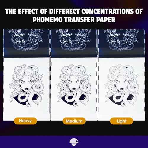 Phomemo Tattoo Transfer Paper 8.5" X 11" - 100 Sheets of Stencil Paper, Tattoo Transfer Kit - for Tattoo Artists and Enthusiasts, Compatible with TP81, Itari A886, TATTMUSE Tattoo Machines