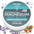 Magnesium Body Butter with Pure Magnesium Oil ? For Stiff Legs & Tight Muscles ? Rub for Leg Cramps, Muscle Soreness, Improved Sleep, & Foot Revitalization ? 4oz