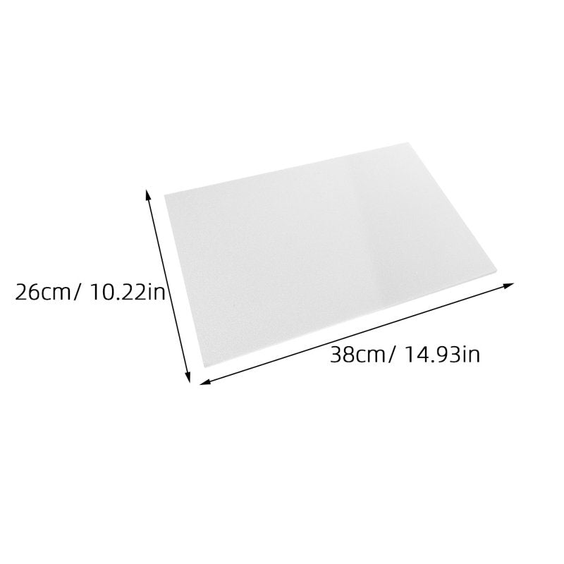 White Foam Board Poster Board for Crafts Art Displays - 10 Pieces