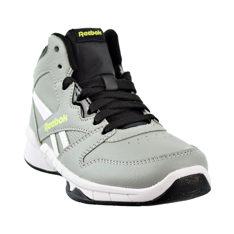 Kids Basketball Shoes Reebok BB4500 Hi 2 Black Neon Lime - Toddler & Youth Sizes
