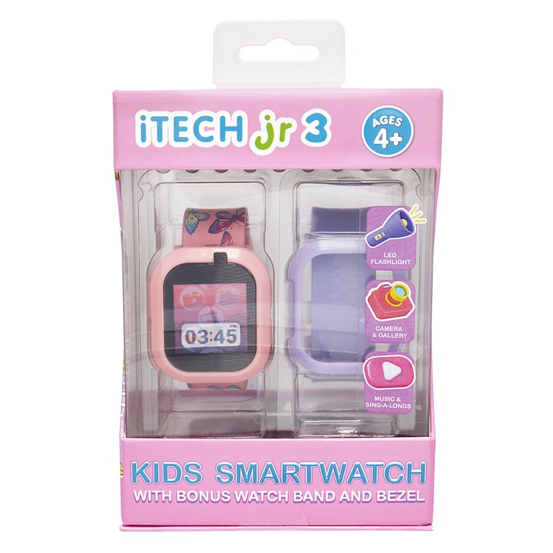 Kids Bluetooth Smartwatch with Interchangeable Straps and Camera - Fun Learning