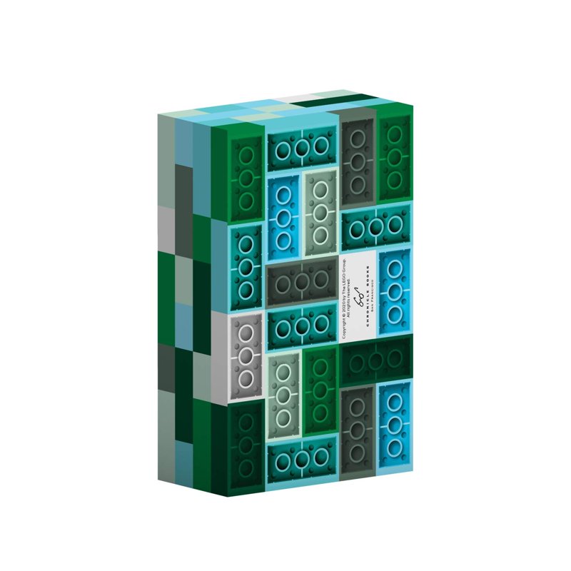 LEGO Note Brick Blue-Green Building Block Toy for Kids