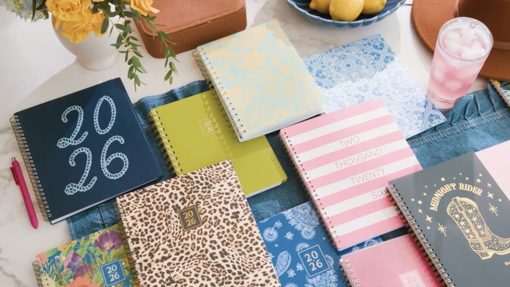 Jessie James Decker Blue Sky 15-Month Weekly & Monthly Planner - Limelight Green