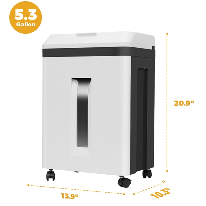 Heavy Duty Micro Cut Paper Shredder for Home Office with Auto Feed 150 Sheets