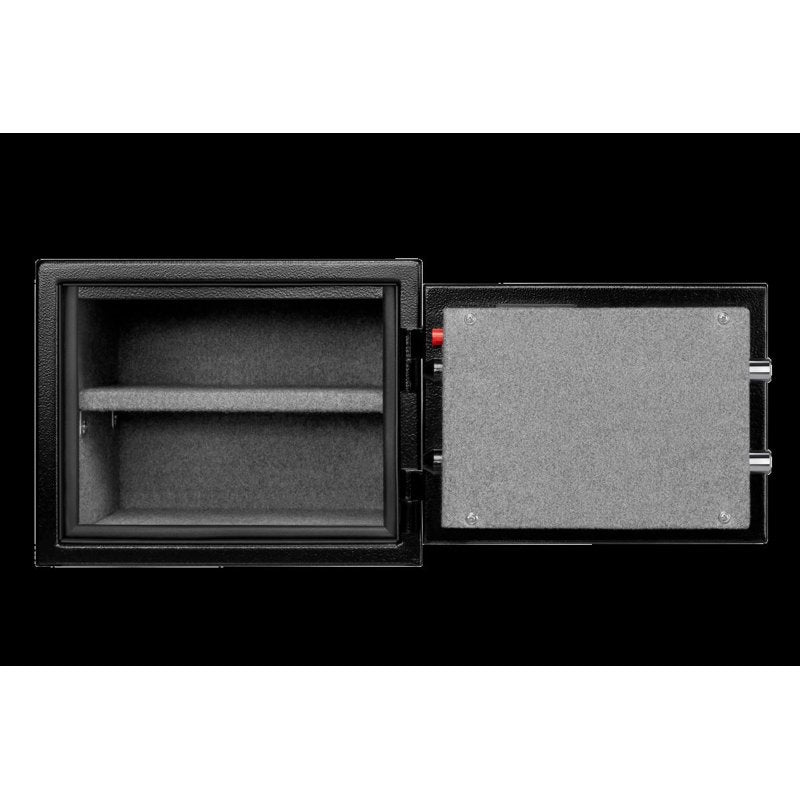 Small Fireproof Waterproof Safe with Electronic Lock - 1 Shelf
