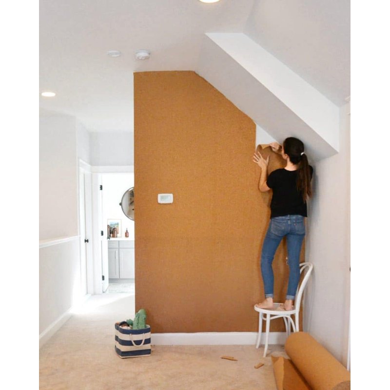 Natural Cork Bulletin Board Sheet 4x8 ft - Custom Tack Wall Covering