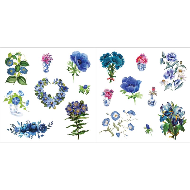 Botanical Sticker Book for Journaling and Crafts - Bunches of Botanicals