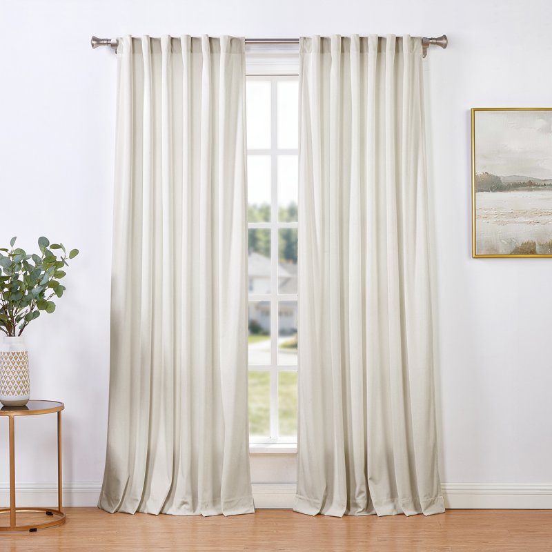 Blackout Velvet Curtain Set - Room Darkening, Noise & Insulation, 2 Panels