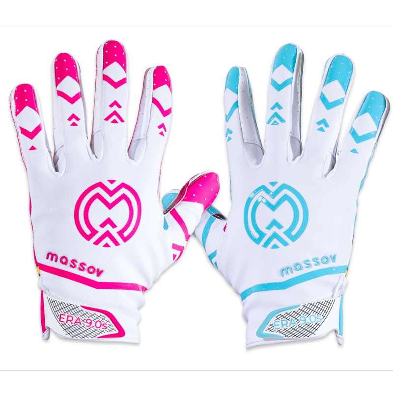 Men's Football Receiver Gloves with Grip Technology - Large