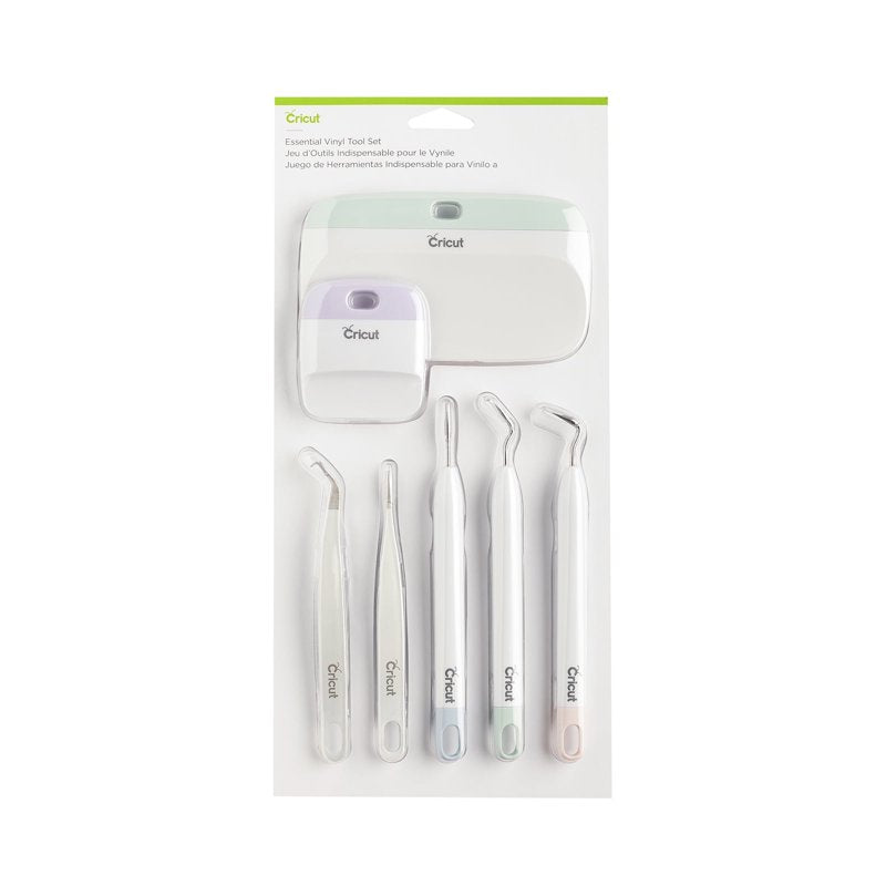 Vinyl Weeding & Application Tool Set - 7-Piece Crafting Tools for Cricut