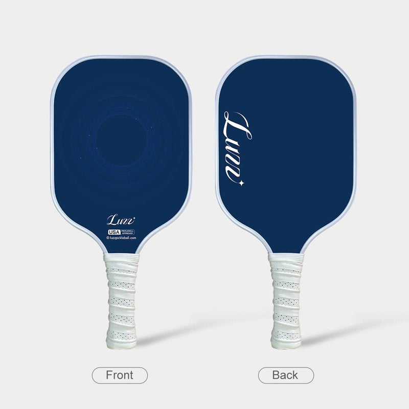 Luzz 16mm Carbon Fiber Pickleball Paddle - Sandblasted 3K T700 USAPA Approved