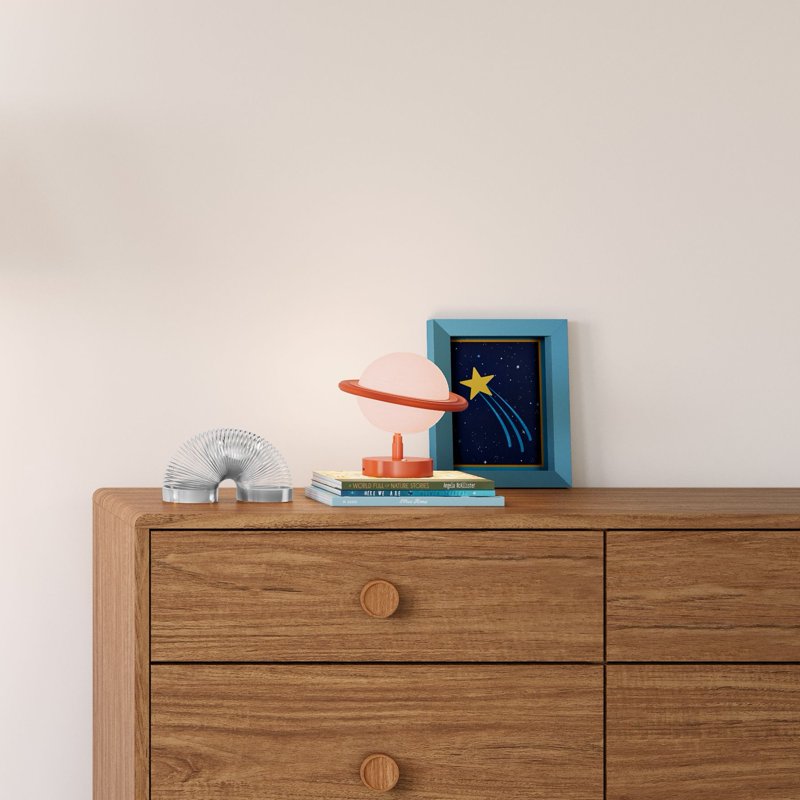 Kids Adjustable Planet LED Night Light Lamp - Rechargeable, Dimmable & Color Temperature