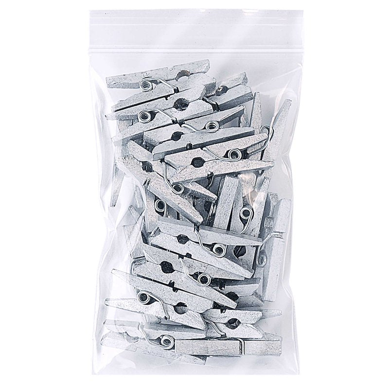 Clear Reclosable Poly Bags 2x3 Inches - Pack of 100 for Craft & Organization