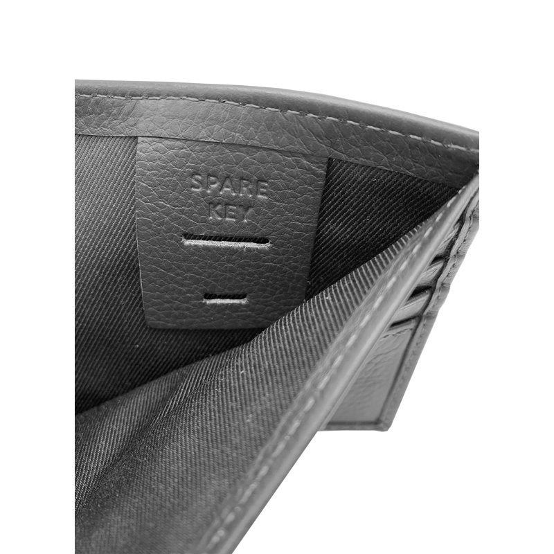 Genuine Leather Bifold Wallet for Men with RFID Protection - Black