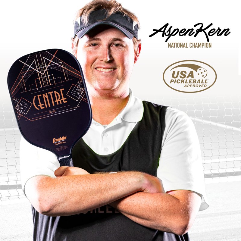 Pro Pickleball Paddle with Carbon Fiber Surface & 13mm Core – Center-Weighted 7.5-7.8oz