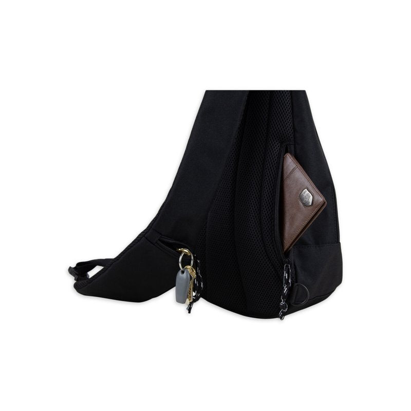 Ergonomic Sling Backpack with Multiple Compartments and Adjustable Strap