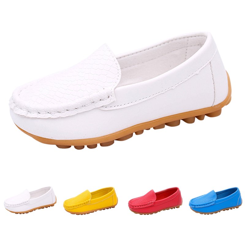 Toddler Kids Boys Girls Flat Shoes - Comfortable Dress Casual Loafers