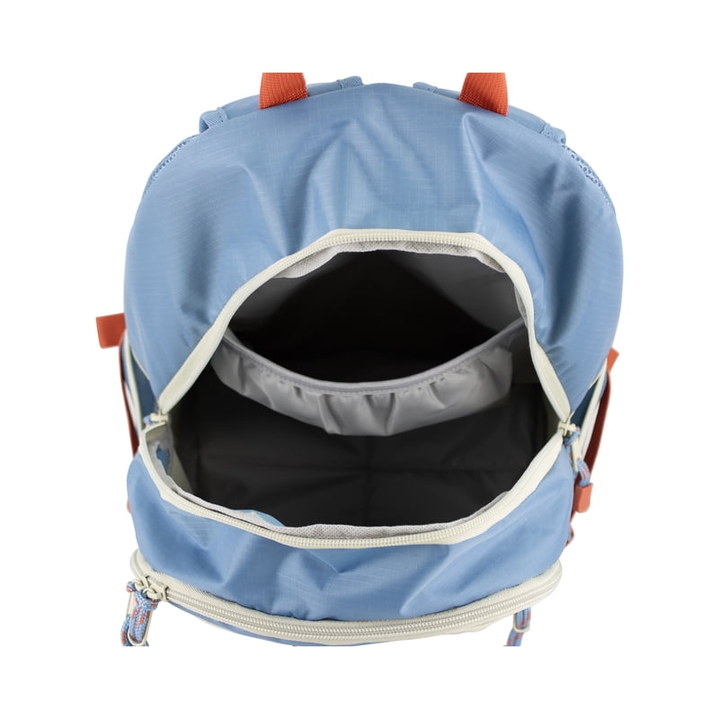 Unisex 18.5-Inch Athletic Backpack with Laptop Sleeve - Blue Ripstop
