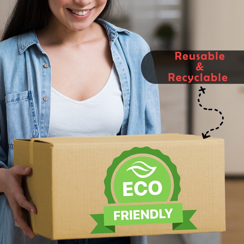 200 Pack 8x6x6 Cardboard Shipping Boxes - Recyclable Mailing & Packing Containers
