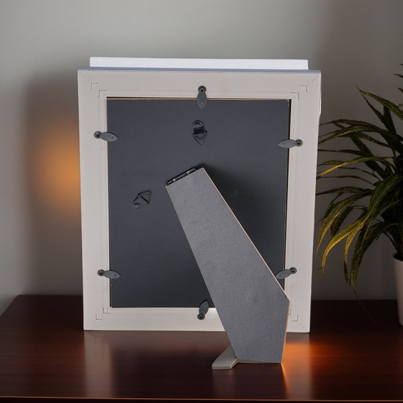 Discreet Fireproof Photo Frame Safe with Hidden Storage and Waterproof Zipper