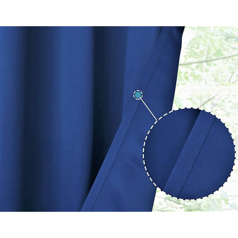 Thermal Blackout Valance Curtain for Window - Multiple Colors, 54x18 Inches