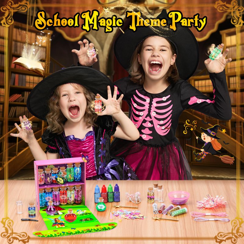 Magic Potion Making Kit for Girls Ages 6-12 - Creative Arts & Crafts Set