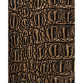 54-Inch Metallic Gator Faux Leather Fabric by the Yard for Upholstery & Crafts