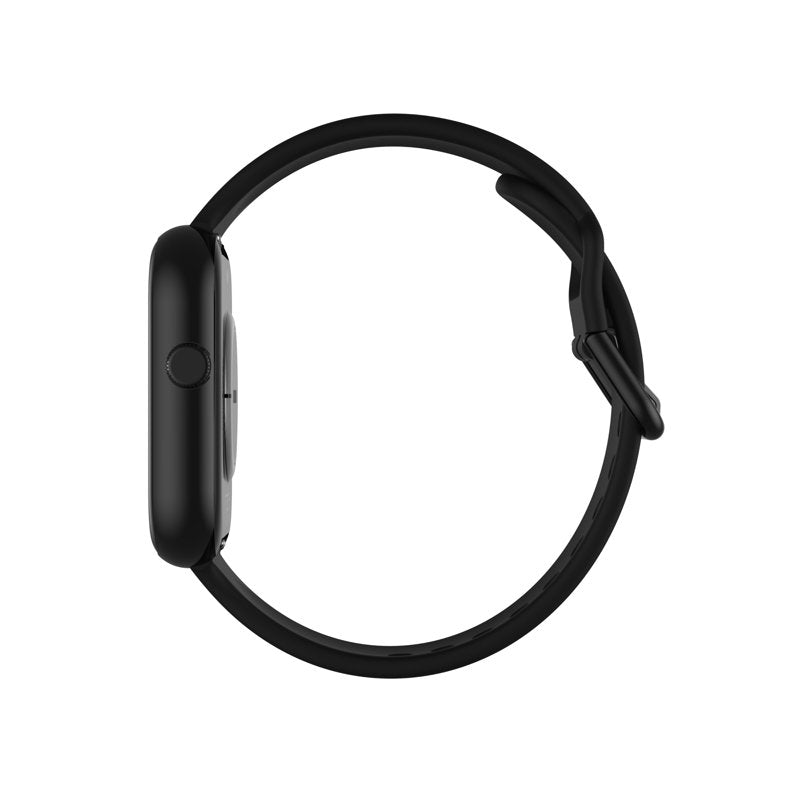 Unisex Smart Watch with Silicone Strap – Fitness & Health Tracking