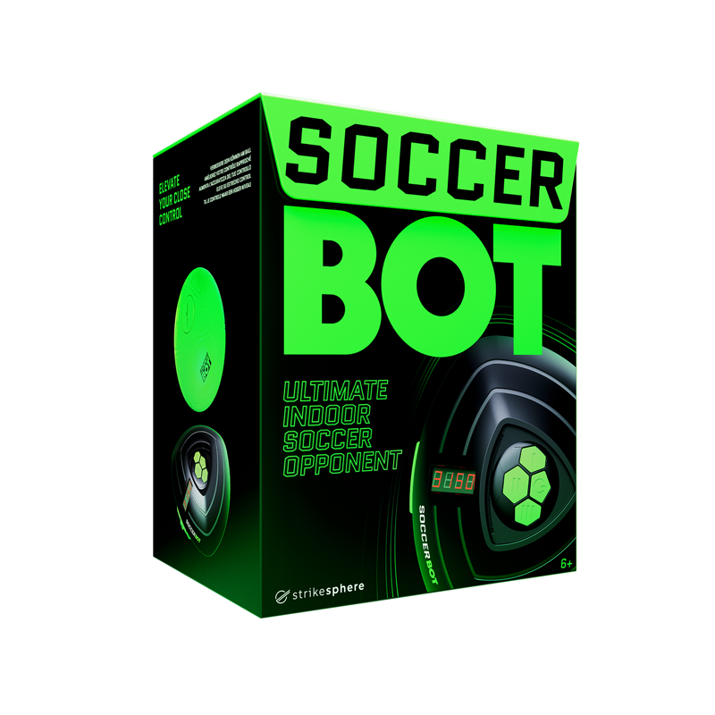 Smart Ball Indoor Soccer Bot with Score Tracker | 3 Speed Modes