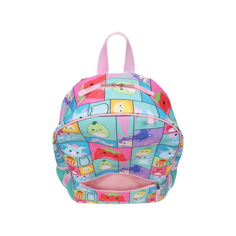 Kids Backpack Set with Detachable Lunch Bag - Squishmallow Plush Design