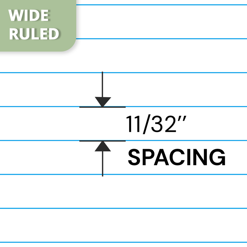 Wide Ruled Spiral Notebook Set 20 Pack 8x10.5 Inches Assorted Colors Durable Cover
