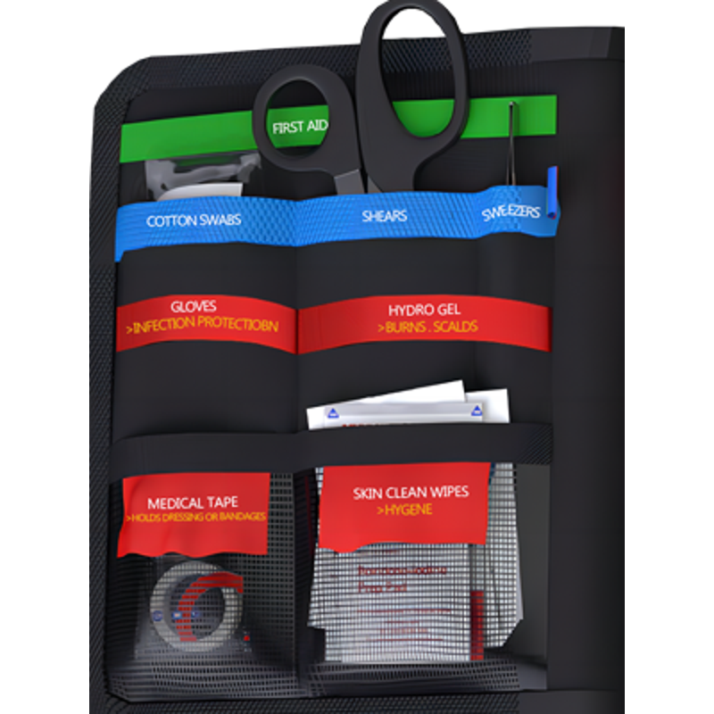 Comprehensive First Aid Kit Emergency Medical Supplies 250 Pieces for Car, Home, Camping, and Travel