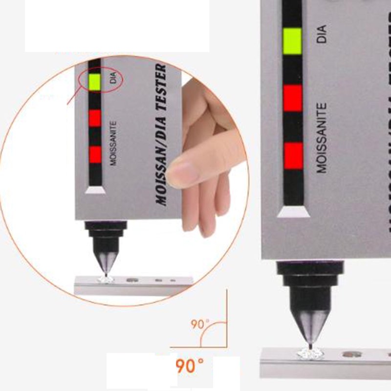 Portable Jewelry Tester Kit for Gold Silver & More - High Accuracy, Easy to Use, Compact Design
