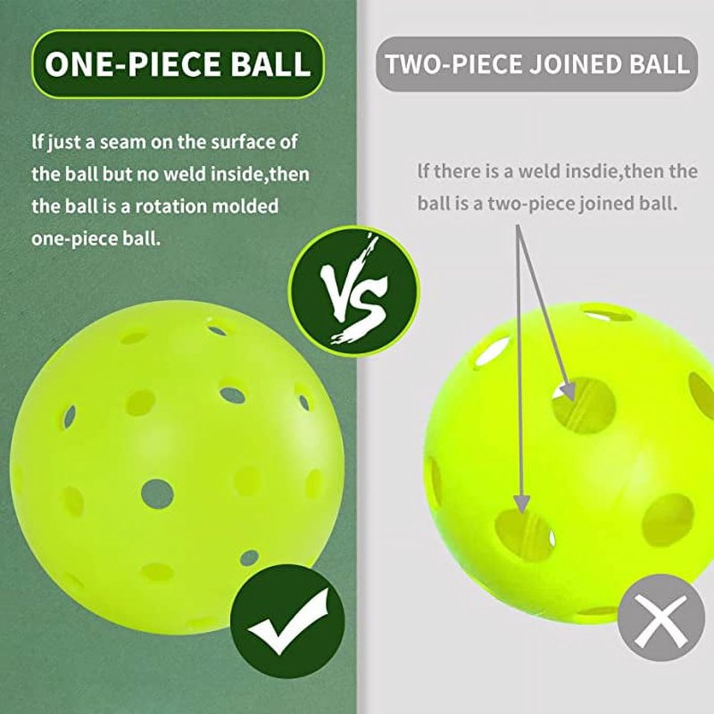 Bonison Sportic USA Pickleball Balls – Green, Indoor & Outdoor, USAPA Approved