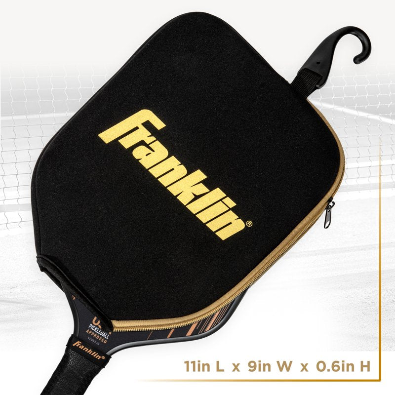 Paddle Cover for Pickleball Paddles - Protective Neoprene Case with Fence Hook, Universal 9x11