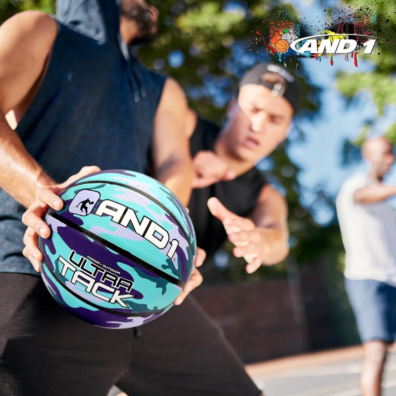 Ultra Grip Regulation Size 7 Rubber Basketball for Indoor & Outdoor Play