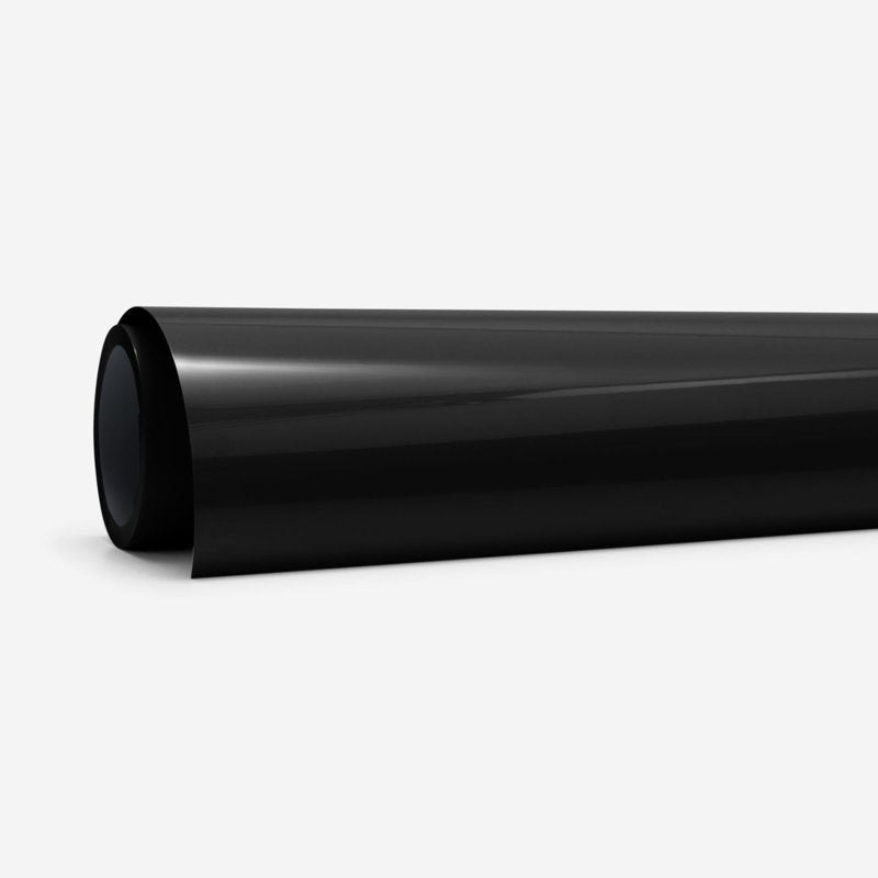 Heat Transfer Vinyl Roll for Cricut Machines - Black, 13 x 36 Inches