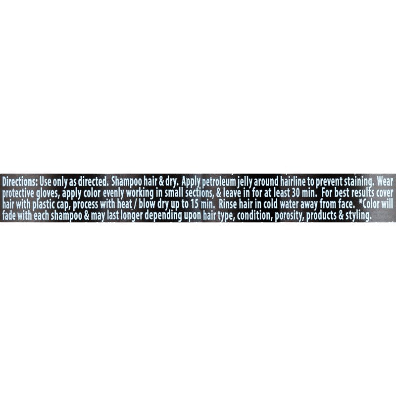 Vegan Semi-Permanent Hair Dye - Long-Lasting Blue Jeans Color - Arctic Fox