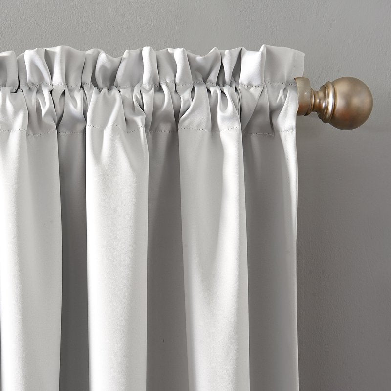 Blackout Curtain Panel Pair - Thermal Insulated Room Darkening Drapes