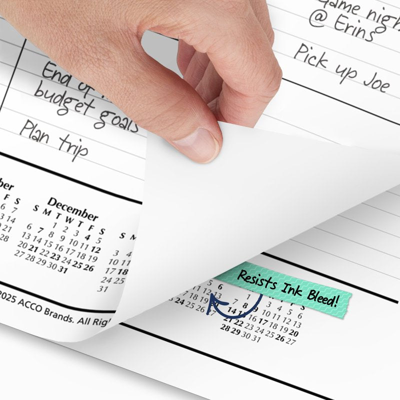 Large Academic Desk Pad Calendar 2026-2027, 21.75 x 17 Inch with Note Sections