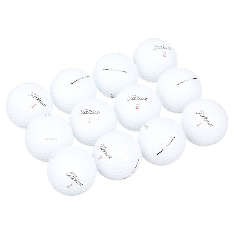 Used ProV1X Golf Balls 12 Pack - High-Performance Refinished Golf Balls