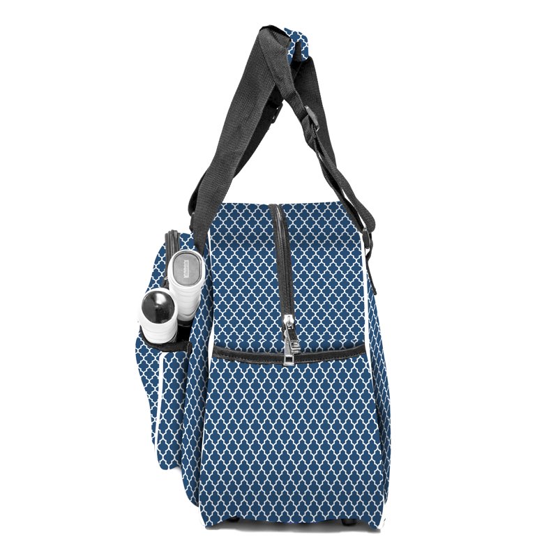 Pik’le’Ball Women’s Premium Pickleball Tote Bag - 3-Paddle Gear & Shoes Blue Classy