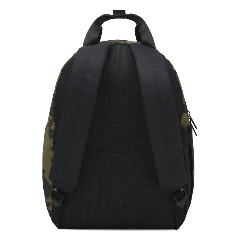 Men's 17-Inch Camo and Denim Fashion Backpack with Organized Compartments