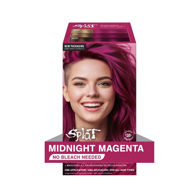 Vegan Semi-Permanent Hair Color Kit - Multiple Shades, No Bleach Needed